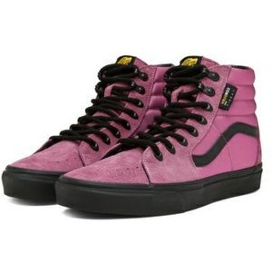 Brand new womens Vans sk8-hi pink sneakers shoes